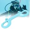 Double Ended Hook 316 Stainless Steel 90MM Quick Release Double Ended   Snap Hook for BCD Weight Bearing Belt