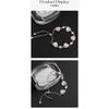 Pink Heart Zircon Adjustable Pull Bracelet Light Luxury Niche Fashion Jewelry For Women
