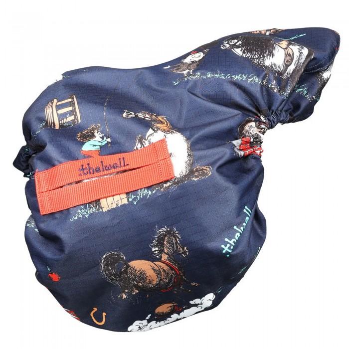 Hy Thelwell Collection Practice Makes Perfect Horse Saddle Cover