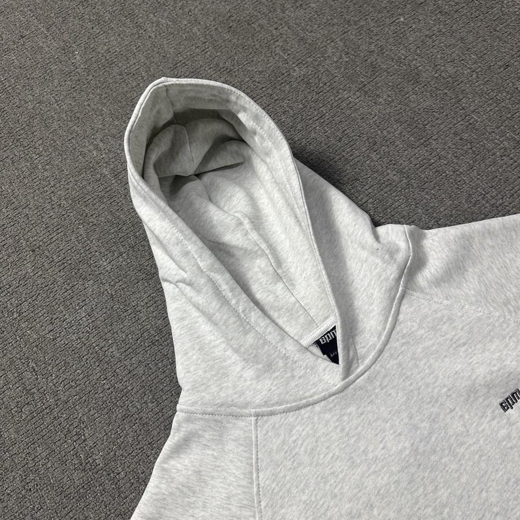 Cross-Border SPM Unisex Casual Embroidered Warm Hoodie & Sweatpants Set with Plus Velvet for Fall/Winter.