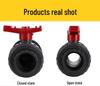 Shennan Q61F-16S UPVC Anti-Backflow Kitchen Drain Ball Valve