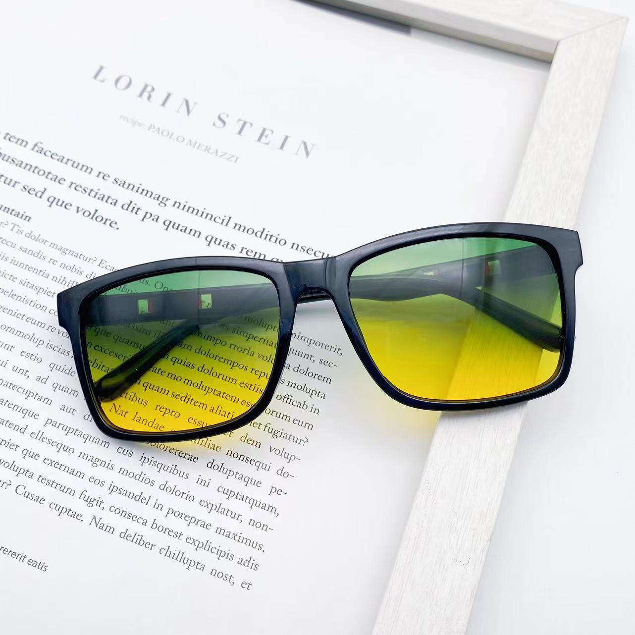 

Коробка солнцезащитных очков Спортивные очки для мужчин и женщин Очки для вождения Очки ночного видения Sunglasses