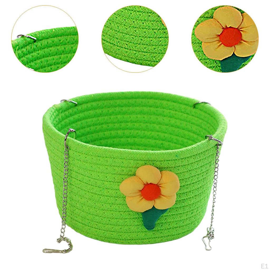 Cage Accessory for Small Animals, Rat Bed with Sturdy Chains, Hanging Nest Outdoor and Indoor