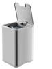 Ninestars Motion Sensor Trash Can, Stainless Steel, IPX3 Waterproof, with Inner Bucket, 10L [Officially Imported from Japan] DZT-10-35SL