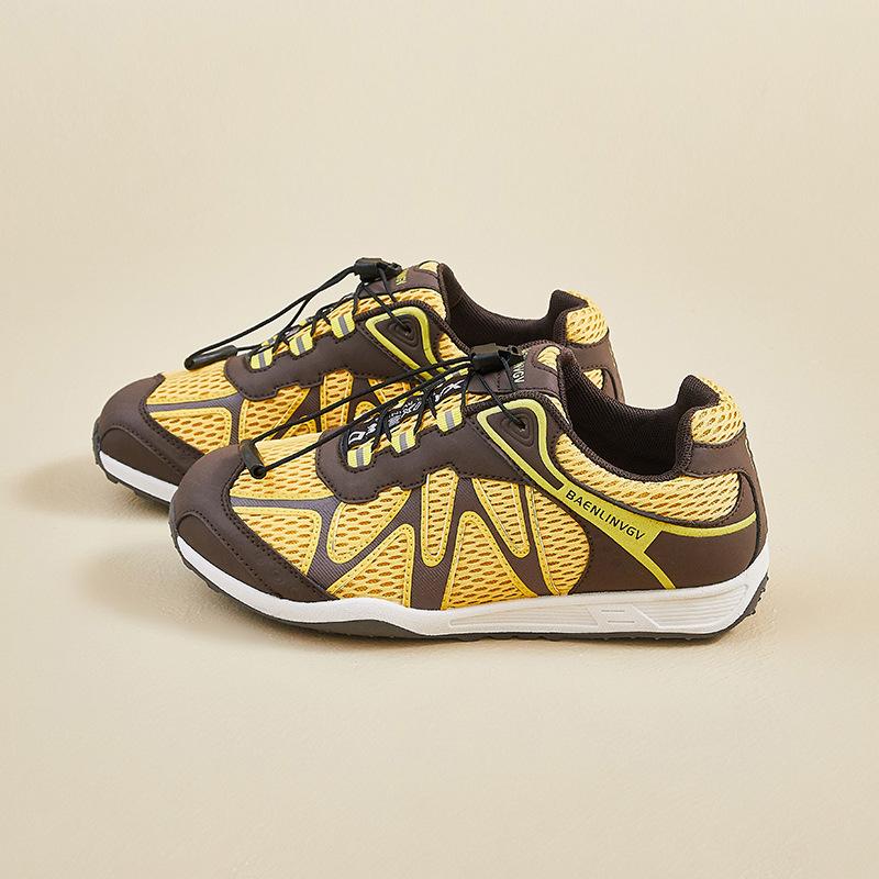 

Женские повседневные кроссовки на массивной платформе, дышащая сетка, шнуровка, нескользящая обувь для ходьбы для женщин, удобные кроссовки для работы на открытом воздухе, бега, теннисные кроссовки 40 жёлтый