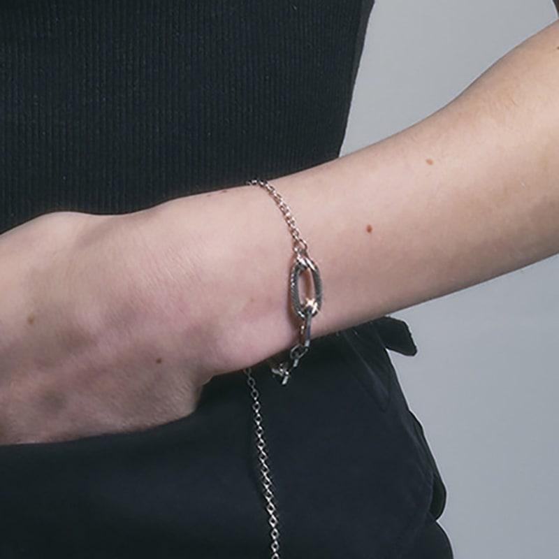 SENTIMENTS NO.347 [SILVER] BRACELET