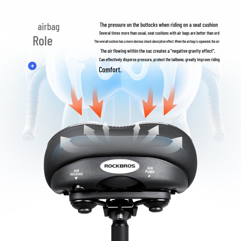 ROCKBROS Bicycle Saddle