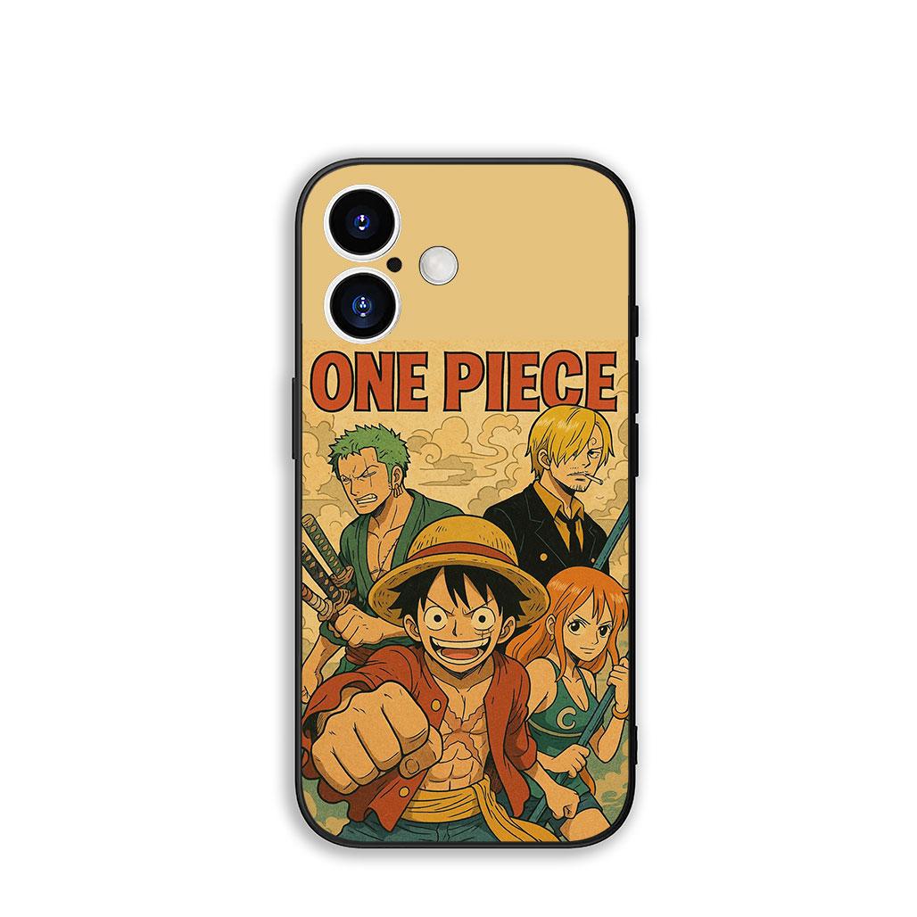 

Phone Cover Comics Luffy Sanji One Piece Casing for Apple iPhone 17 16 11 Pro XS Max XR 6 7 8 Plus + 16E SE 2020 Air 5 8+ Case iPhone 6
