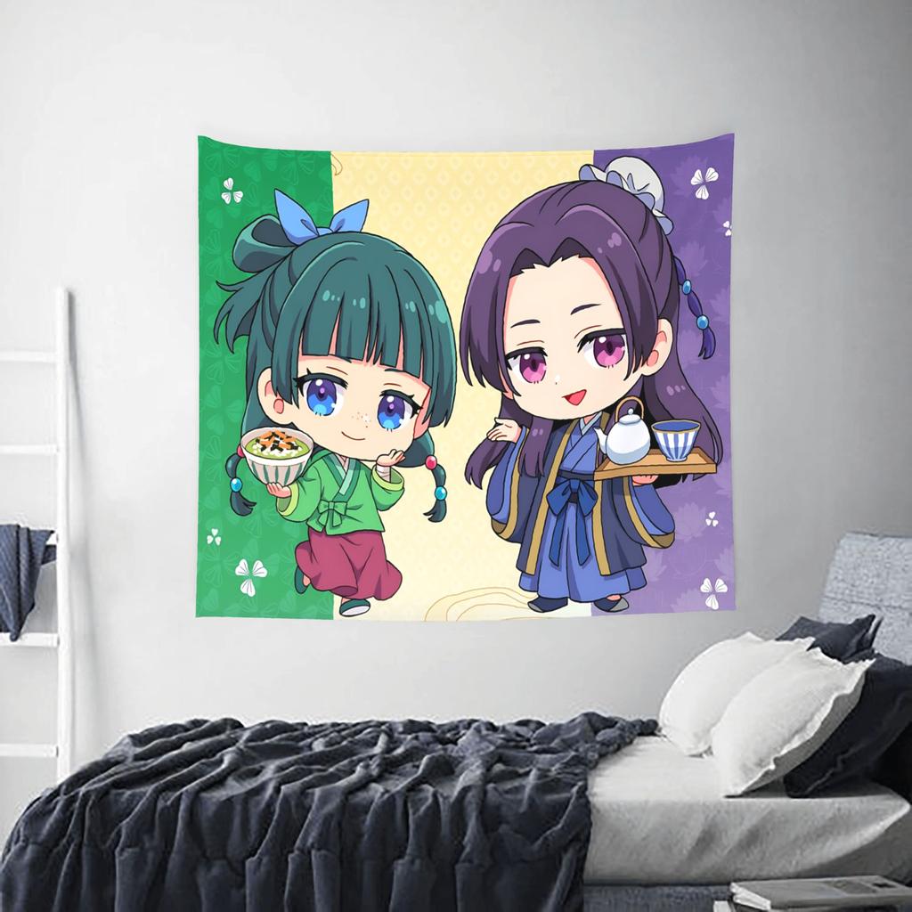 The Apothecary MAOMAO cutecore Tapestry Bedroom Decoration Wall Hanging Blanket Tapestry Cool Stuff For Room