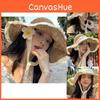 Stylish Wide Brim Sun Hat For Women With Breathable Lace Trim Perfect For Beach Days