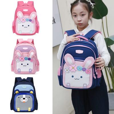 Children's Backpack Kindergarten Students Casual Cartoon Cute Schoolbag Oxford Cloth Waterproof Double Shoulder Bag