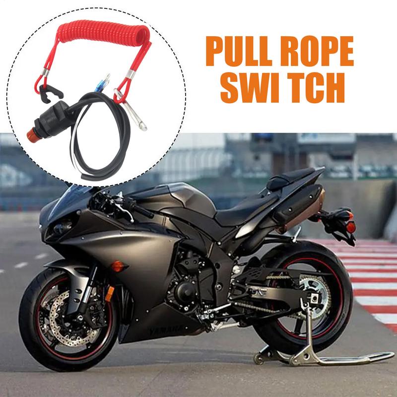 Urgency Switches For Boat Long-Lasting Waterproof Safe Snowmobile Tether Boating Equipment Powersports Starters For Cycling