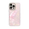 The pink butterfly bracelet is suitable for Apple 17promax mobile phone case iphone16 high-value girls 15 new models 14 outside