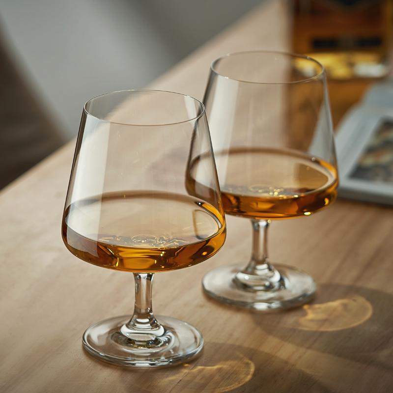 

European Style Professional Level Brandy Snifters Crystal Cognac Whisky Xo Tasting Glass Red Wine Whiskey Goblet Footed Glasses 460ml