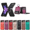 Hot-selling In Japan and South Korea for Samsung Z Flip6 Mobile Phone Case Folding Ring Z Flip5/4/3 Protective Case