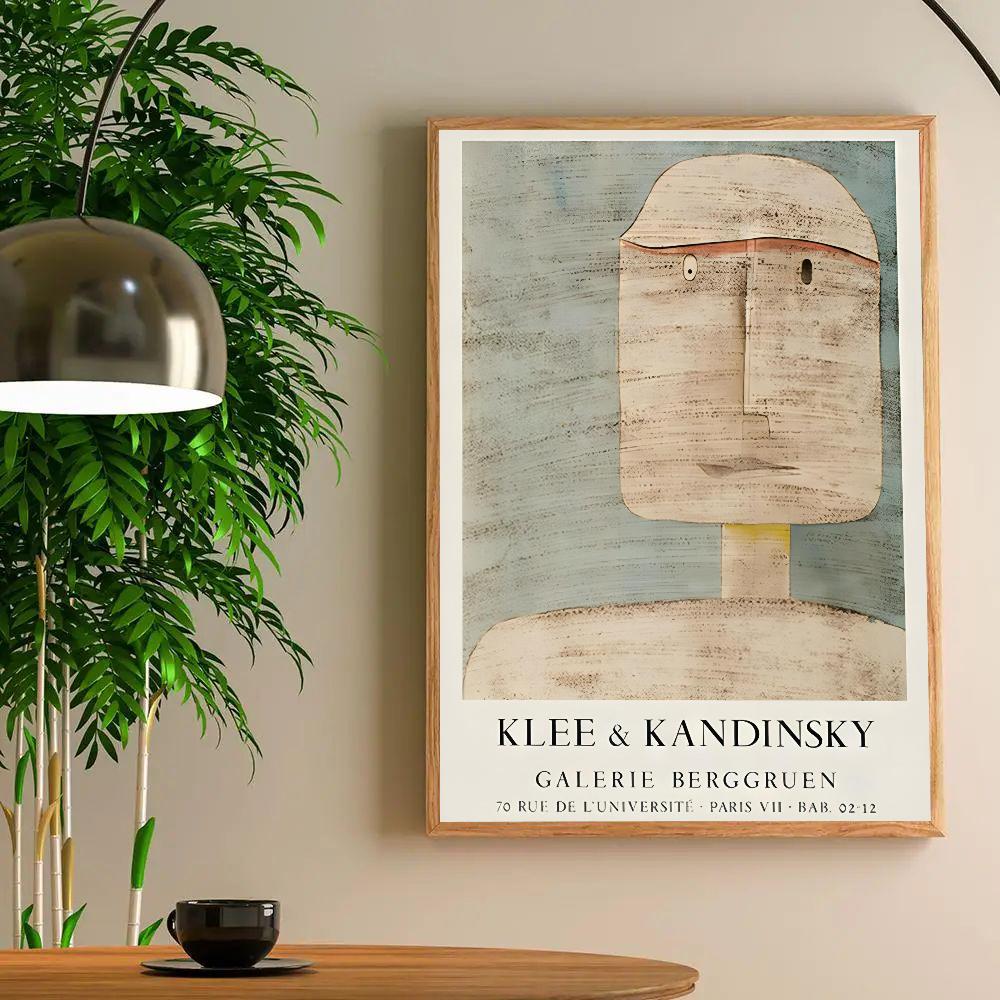 1pc French Wassily Kandinsky Art Poster HD Posters Home Room Bar Cafe Decor Art Wall Painting Picture