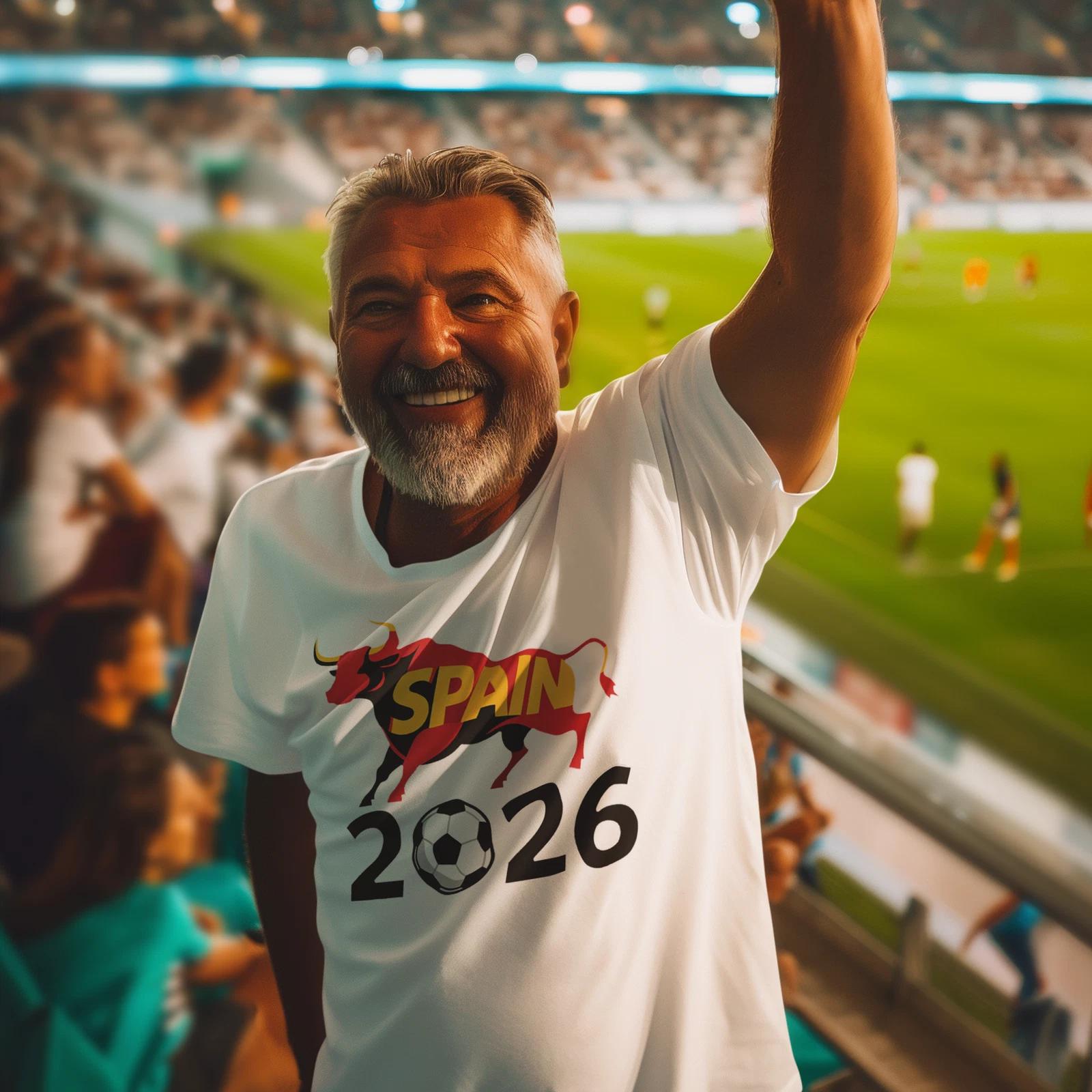 2026 World Cup Spain Soccer Fan T-shirt S