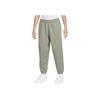 Nike Solo Swoosh Loose Fit Lace-Up Knitted Comfortable Fleece Casual Pants Men Bottoms Light-Army-Green White DX1365-320