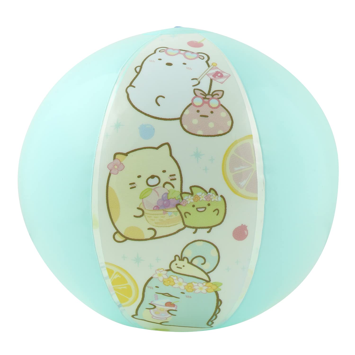 Marukan Надувной пляжный мяч Sumikkogurashi, Надувное кольцо, Для детей от 3 лет, 195169