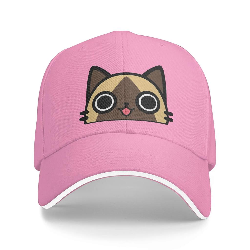 Spring Felyne Baseball Cap Palico Running Hippie Casual Custom DIY Sun Trucker Hat Unisex-Teens Sun-Proof Baseball Caps