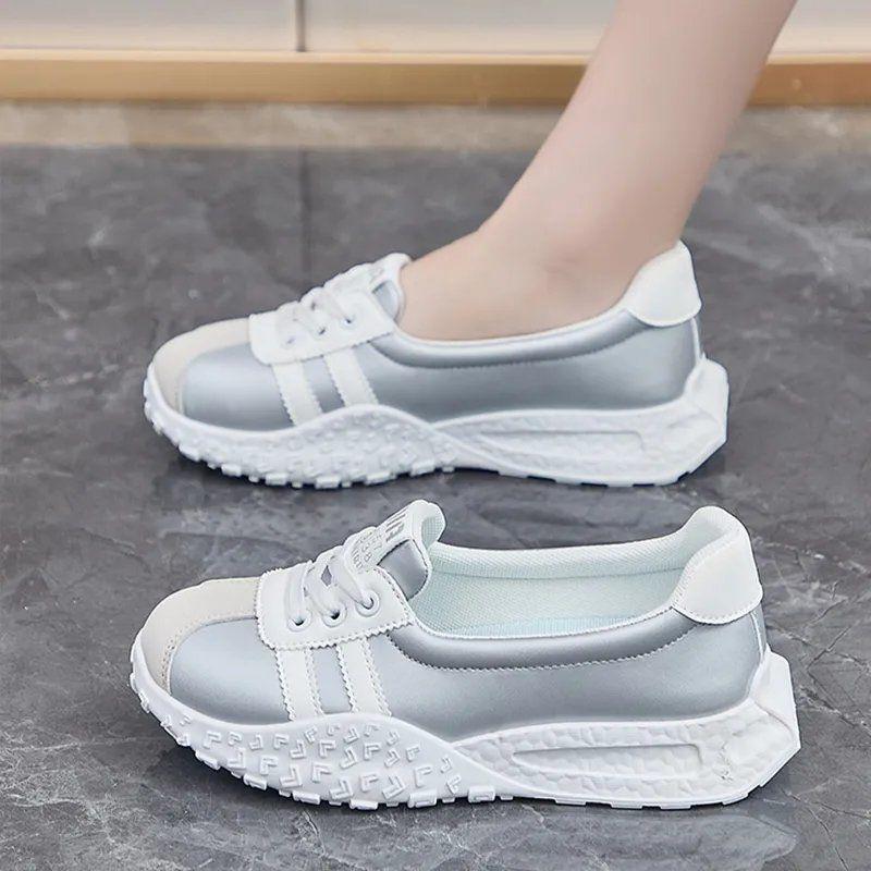 

Casual sports shoes women s 2025 autumn new breathable women s shoes Dexun Forrest Gump shoes platform leather dad shoes women 40
