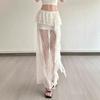 Women's Fashion Ruffled Lace Skirt - Versatile Two-Piece Style Cake Skirt
