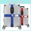 Strap Personalised Luggage Safety Travel Suitcase Belt Baggage Straps Lock With