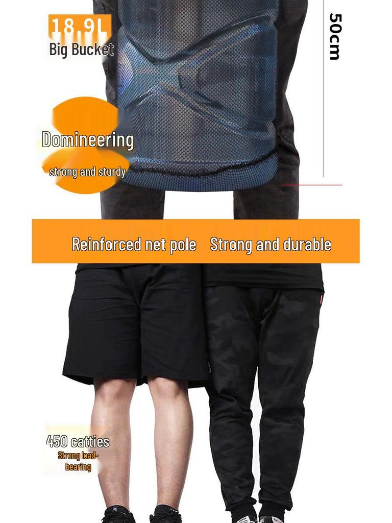 Telescopic Landing Net with Fine Mesh - Expandable Handle & Net Head for Fishing