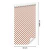 Checkerboard Wallpaper Cream, White and Beige for Living Room and Bedroom 50x1000