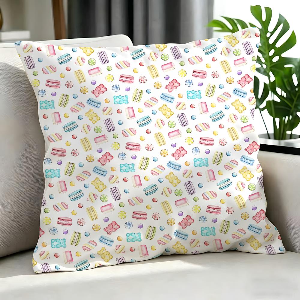 pattern Marshmallow Pattern Cushion Cover Cushion Cover Set Pcs x x x Pillowcase Decorative Sofa Home Decor