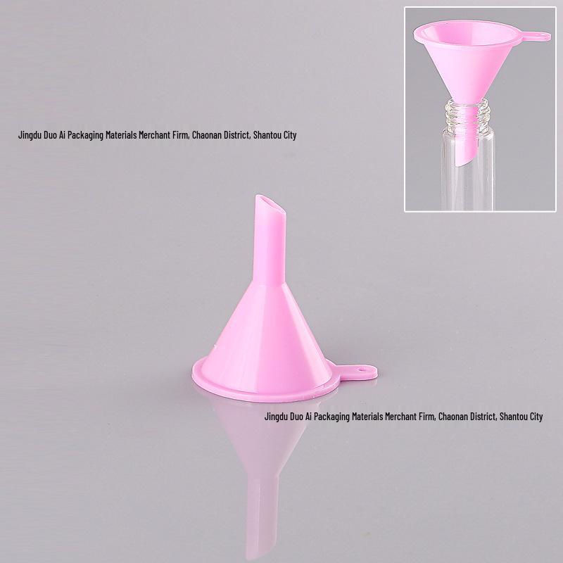 Clear Plastic Mini Funnel for Liquid Dispensing and Perfume Filling