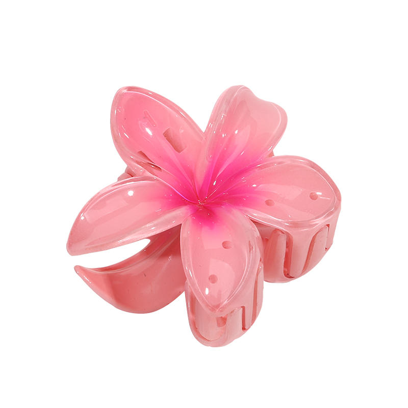 2/5Pcs Gradient Hair Clips New Flower Hair Claws Small Size Fashion Headwear Hairpin Crab Barrette Hair Accessories for Women