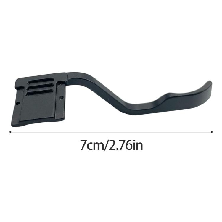 Professional Aluminum Thumb Grip For Camera Improved Control Cameras, Preserves Hot Shoe Cover