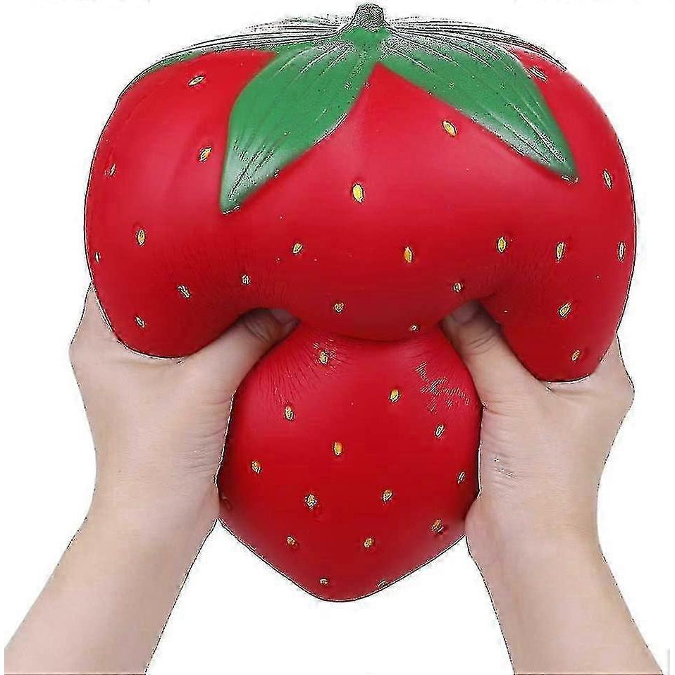 Erdbeere Super Groß Antistress Squishies Knet Knet Spielzeug Langsam Aufgehendes Squishies Jumbo Spielzeug Langsam Aufgehendes Spielzeug - JA