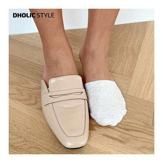 Half Foot Cover/p144735 Women s [ACC] Korean Fashion Socks Shoes Fake Socks Foot Cover Plain Mule Sandals Slingback Foot Socks Toe Socks Casual