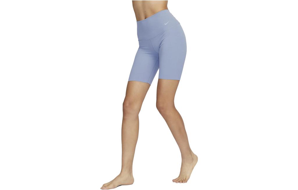 Nike Sports Shorts Women's Gray Slate Blue Moderate Tight Pants DQ6004-493