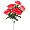 Bouquet of 8 Roses with the Addition of Dark Pink Boxwood