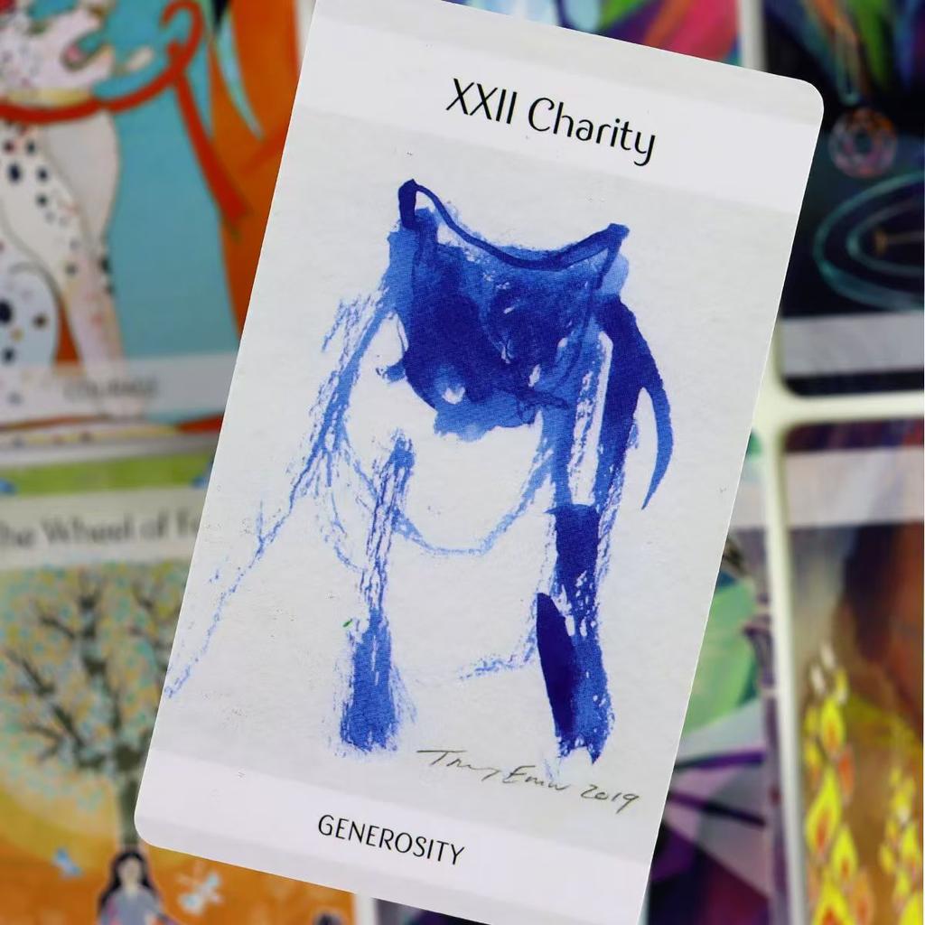 10.3*6cm Magický severský tarot Kompletní balíček 79 karet inspirovaný starými severskými mýty a folklórem