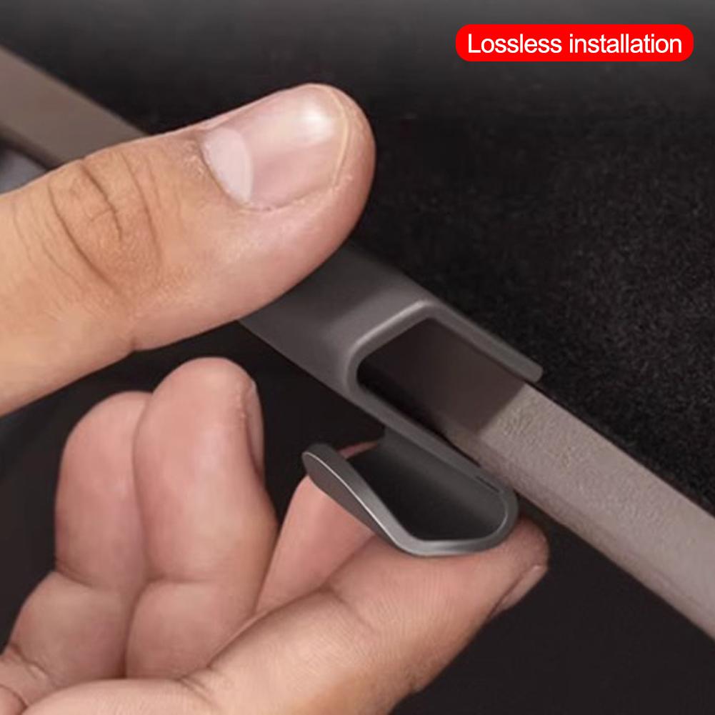 Car Glove Box Hidden Hooks Passenger Purse Bag Hanger Hat Holder Interior Storage Umbrella Auto Accessories For VW ID3 ID4