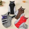 Fleece Warme Hundekleidung Mit D-Ring Verdicken Reflektierend Haustierweste Mantel Für Winter Wasserdicht Kariert Haustierjacke Kleine Große Hunde