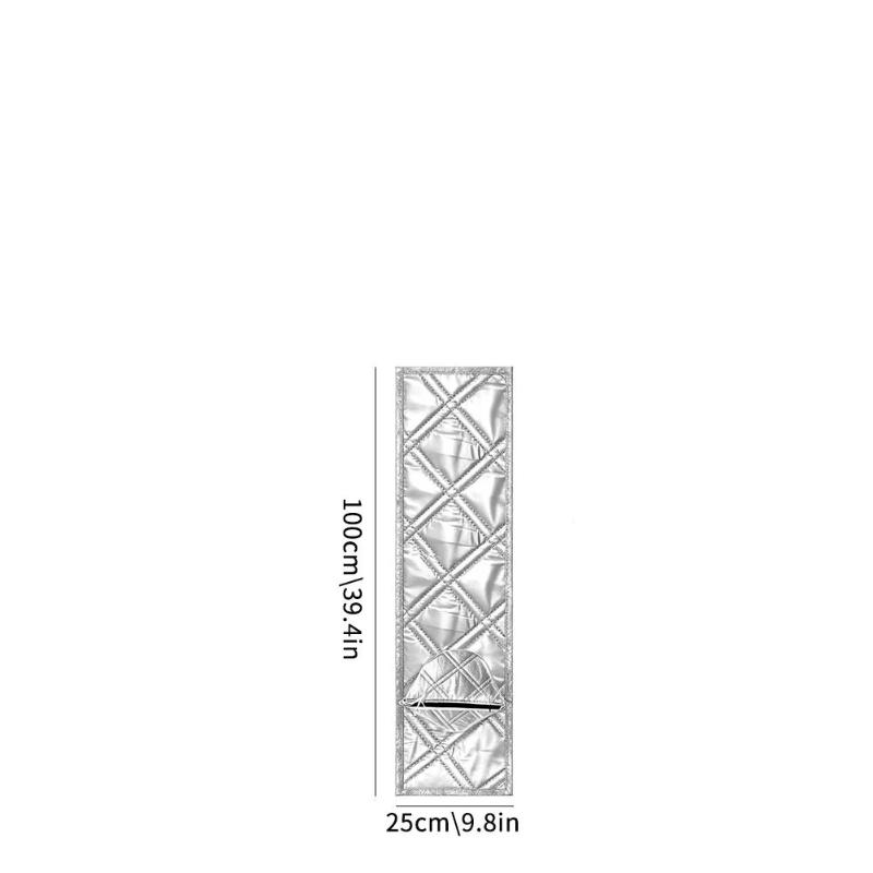Air Conditioner Window Seal Kit Padded Silver Coated UV Resistant Portable Easy Installation for Household AC Units