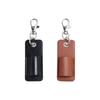 School Office Pu Leather Pencil Organizer Sleeve Pouch Pen Holder Keychain Pen Protector Keyring