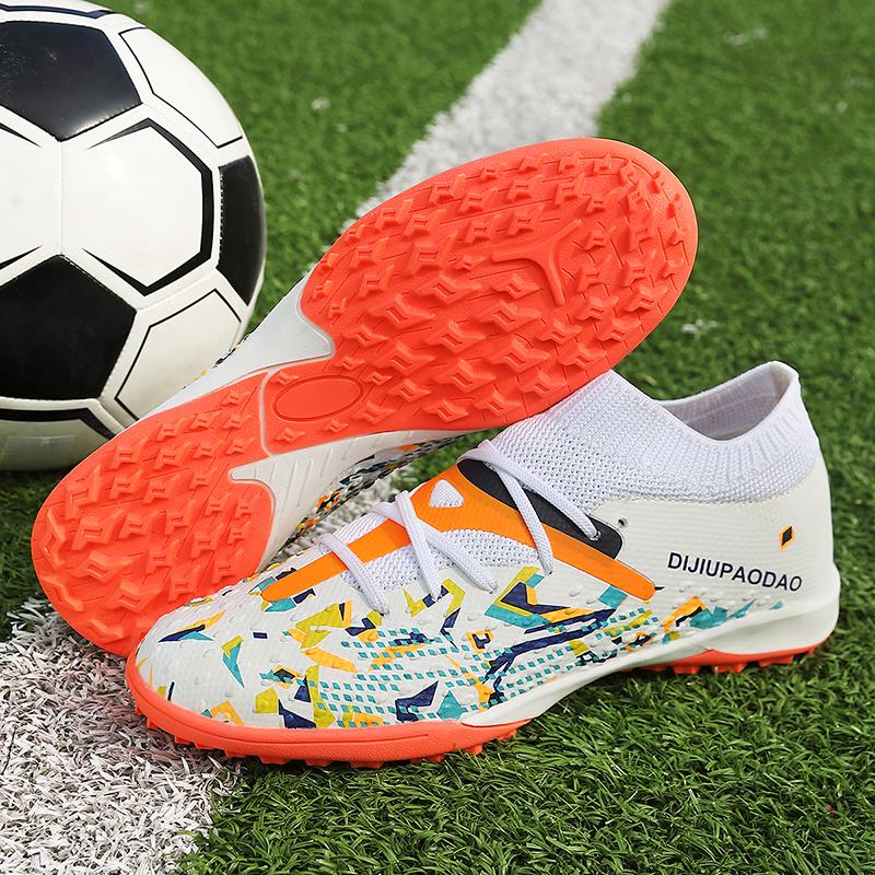 Original Mens Soccer Shoes PU Lightweight Outdoor Sports Field Training Court Football Boot Teen Football Tournament Shoes