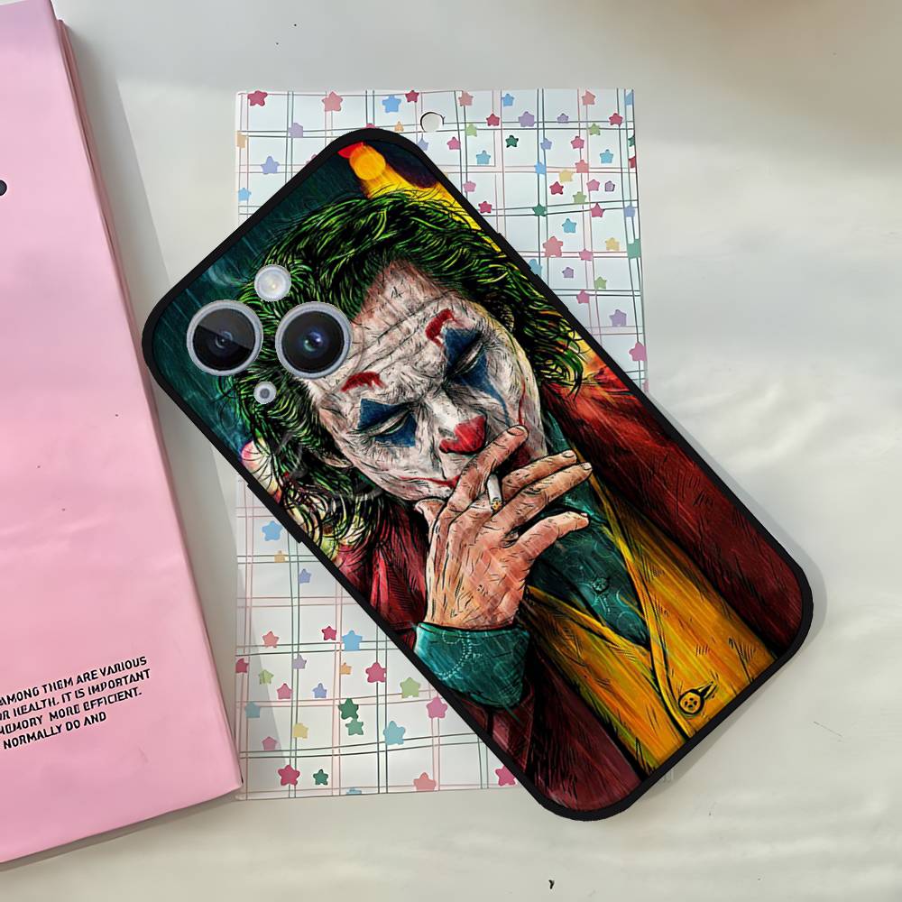 Movie Joker Clown Apple IPhone11 12 13 14 15 16 17 Pro Max Iphone17 Pro Max 17Pro 17 Air Funda Dura De Silicona Capa