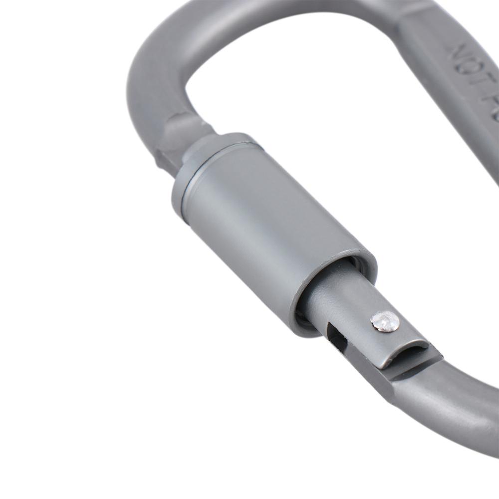 Durable Practical Camping Metal Climbing Aluminum Zinc Zinc Alloy Keyring Hook Carabiner Key Buckle