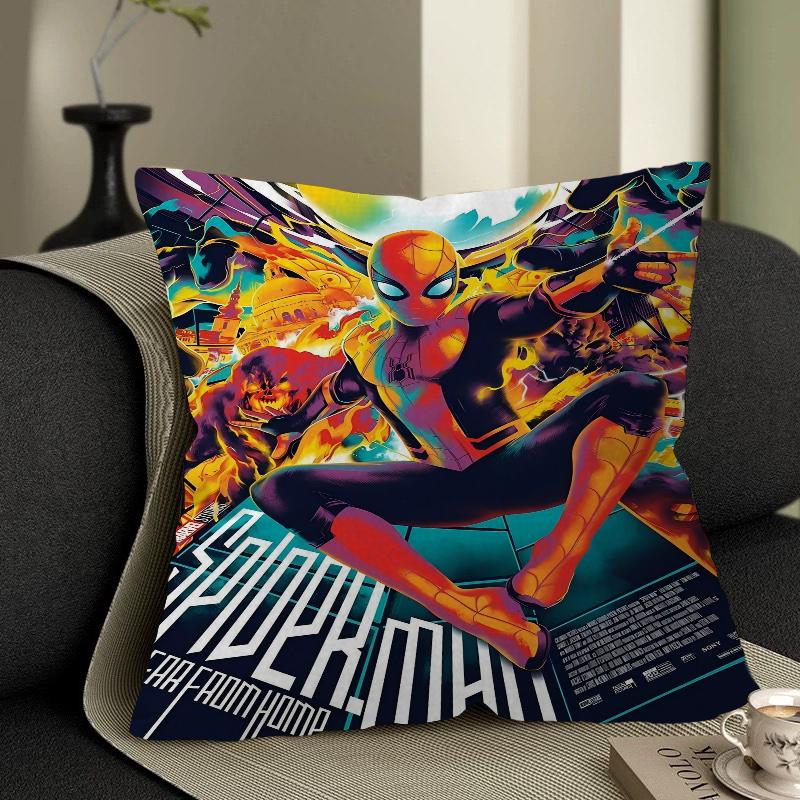 Marvel Wall Art Personalized Pillow Cover Kids Bedroom Wild Party Decor Pillowcase Kid Birthday Shower Gift