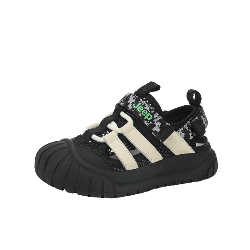 JEEP Toddler Breathable Anti-Slip Closed-Toe Sandals 22