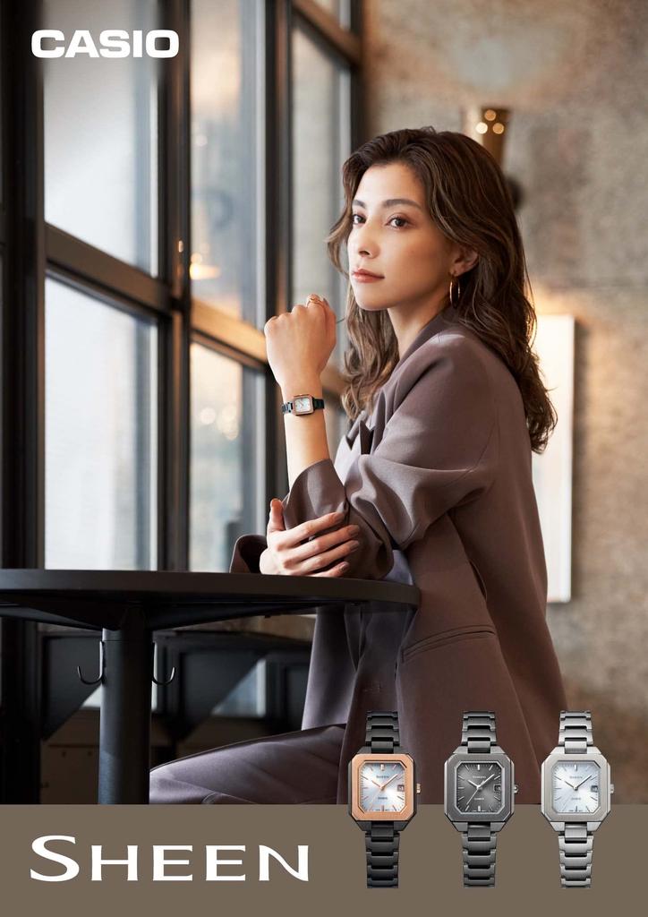 [Casio] Scene Solar Watch SHS-4528J-7AJF Women's Silver