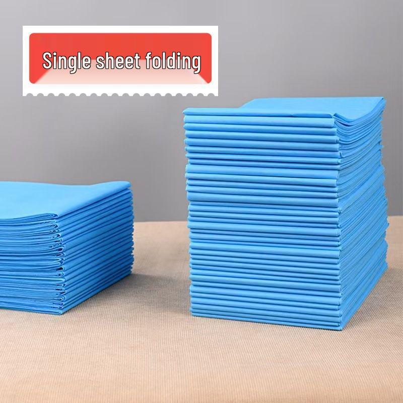 Waterproof Non-Woven Salon Bed Sheets - Oil-Proof & Thickened for SPA, Foot Bath, or Beauty Salon