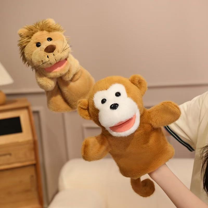 25cm New Simulation Puzzle Funny Animal Figurine Stuffed Plush Toy Cartoon Anime Cute Children's Birthday Gift Fun Doll